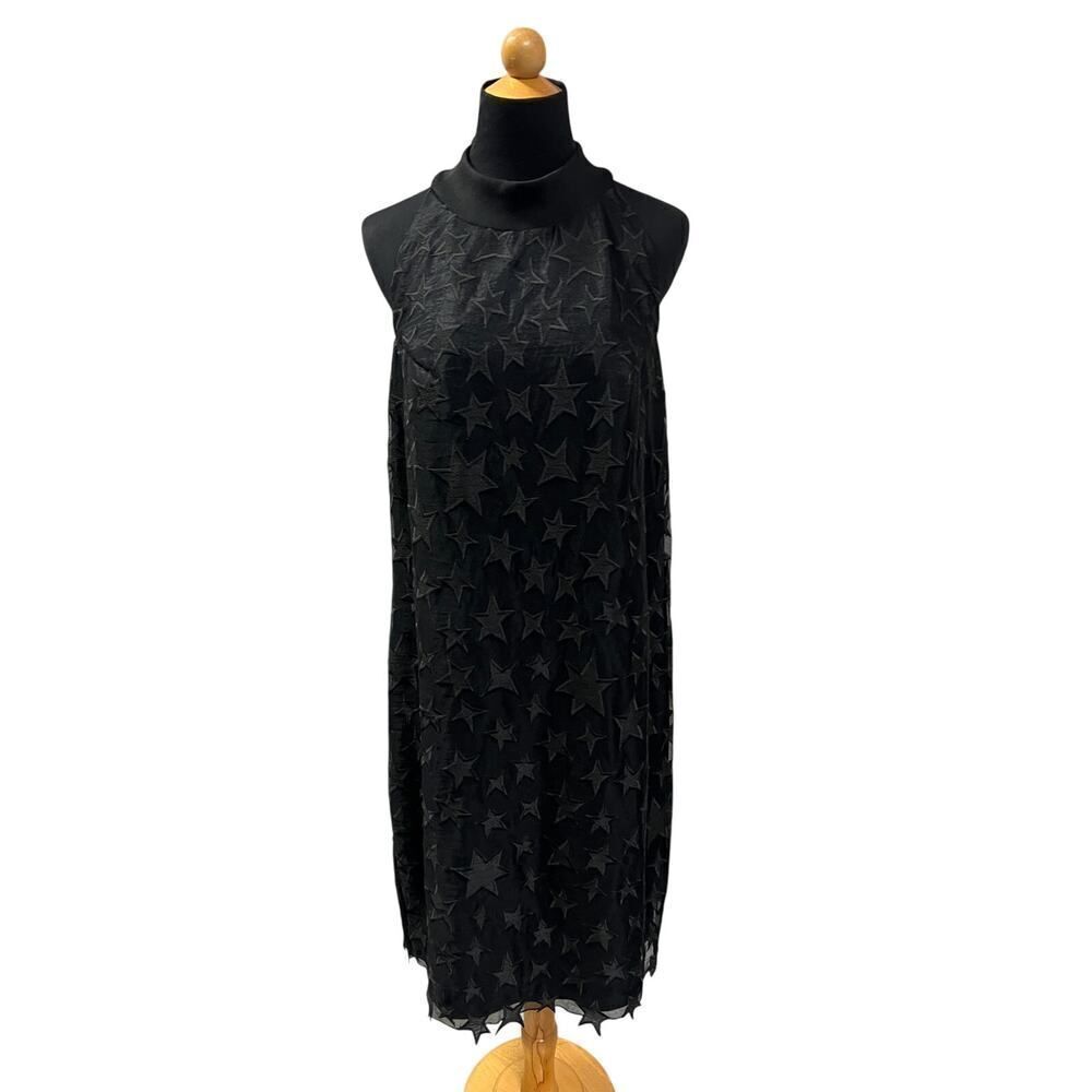 SCOTCH & SODA BLACK STARS DRESS SIZE XL